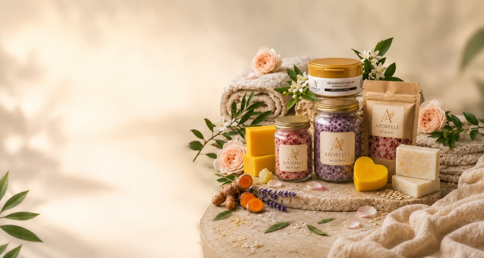 Productos Azorelle de cosmética natural artesanal