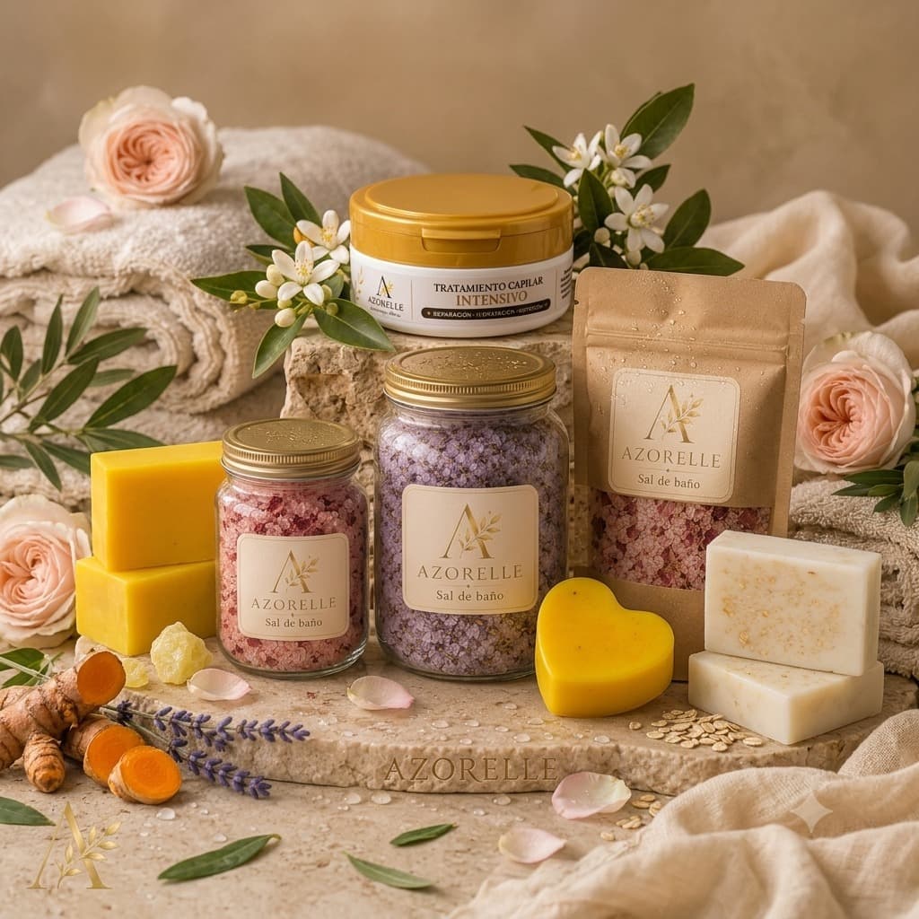 Productos Azorelle de cosmética natural artesanal
